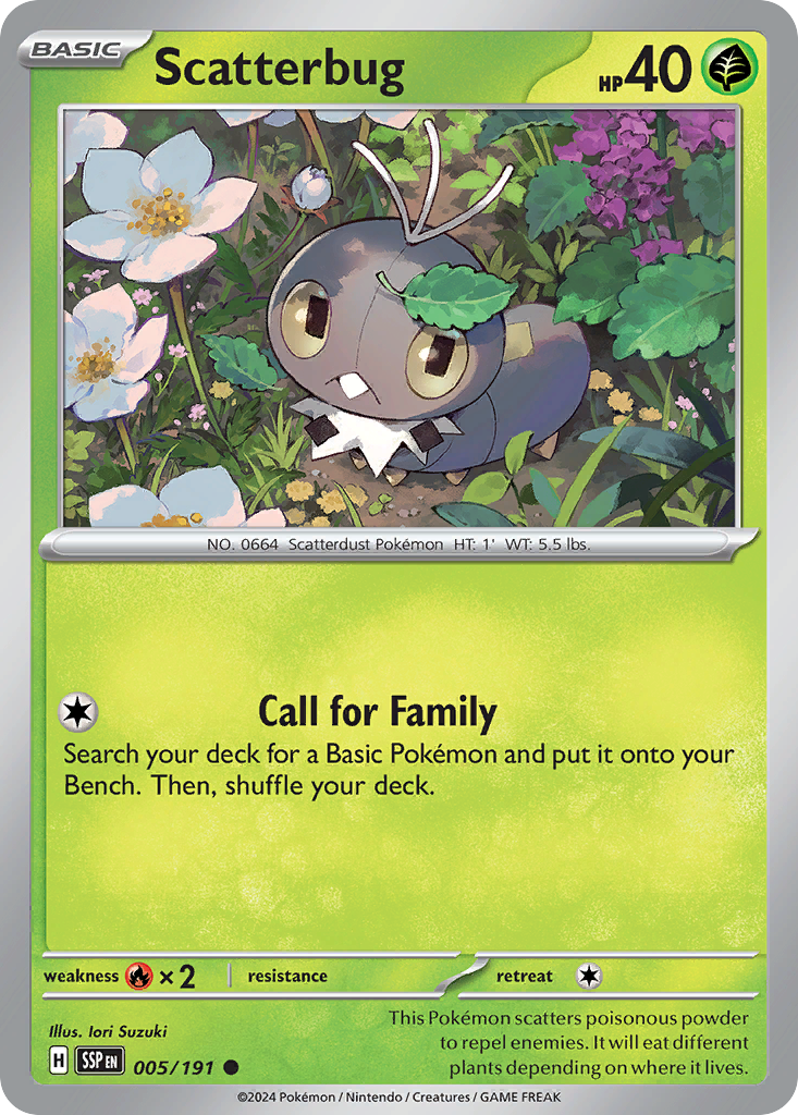 Surging Sparks Scatterbug #5/191